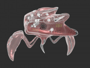robo spider sci-fi Modèle 3D