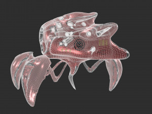 robo spider sci-fi Modèle 3D