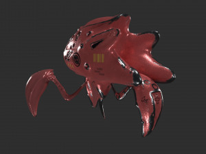robo spider sci-fi Modèle 3D