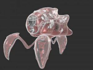 robo spider sci-fi 3D Model
