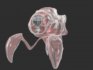 robo spider sci-fi Modèle 3D