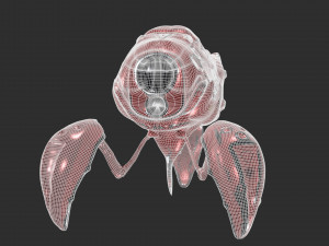 robo spider sci-fi Modèle 3D