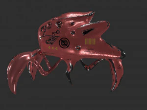 robo spider sci-fi 3D Model