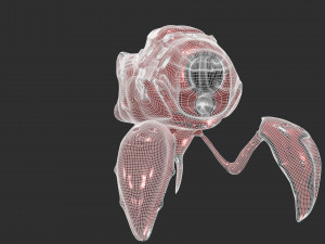 robo spider sci-fi Modèle 3D
