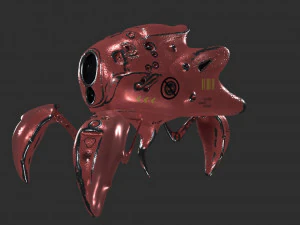 robo spider sci-fi 3D Model