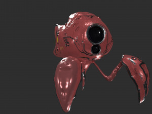 robo spider sci-fi Modèle 3D