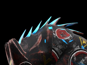 robo wolf sci-fi 3D Model