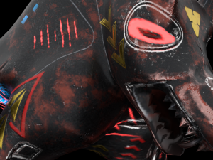 robo wolf sci-fi 3D मॉडल