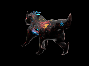 robo wolf sci-fi 3D मॉडल