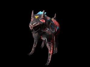 robo wolf sci-fi 3D मॉडल