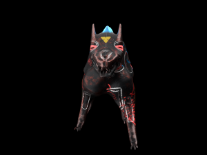 robo wolf sci-fi 3D मॉडल