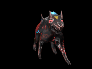 robo wolf sci-fi 3D मॉडल