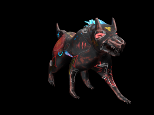 robo wolf sci-fi 3D मॉडल