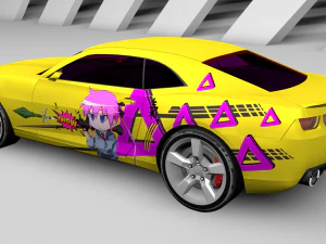 coche deportivo gen&eacute;rico Modelo 3D
