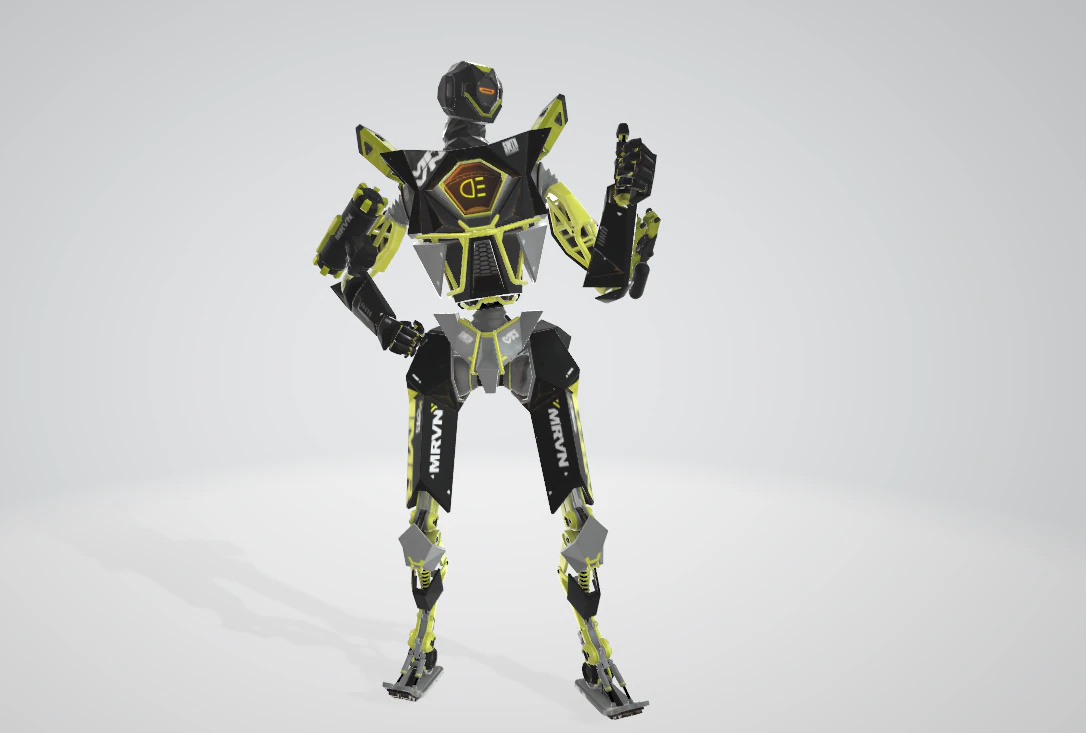 pathfinderv20 apex legends 3D Model .c4d .max .obj .3ds .fbx .stl .blend 
