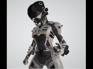 wraith cyber ninja apex legends 3D Модель