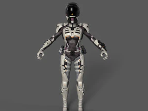 wraith cyber ninja apex legends 3D Модель