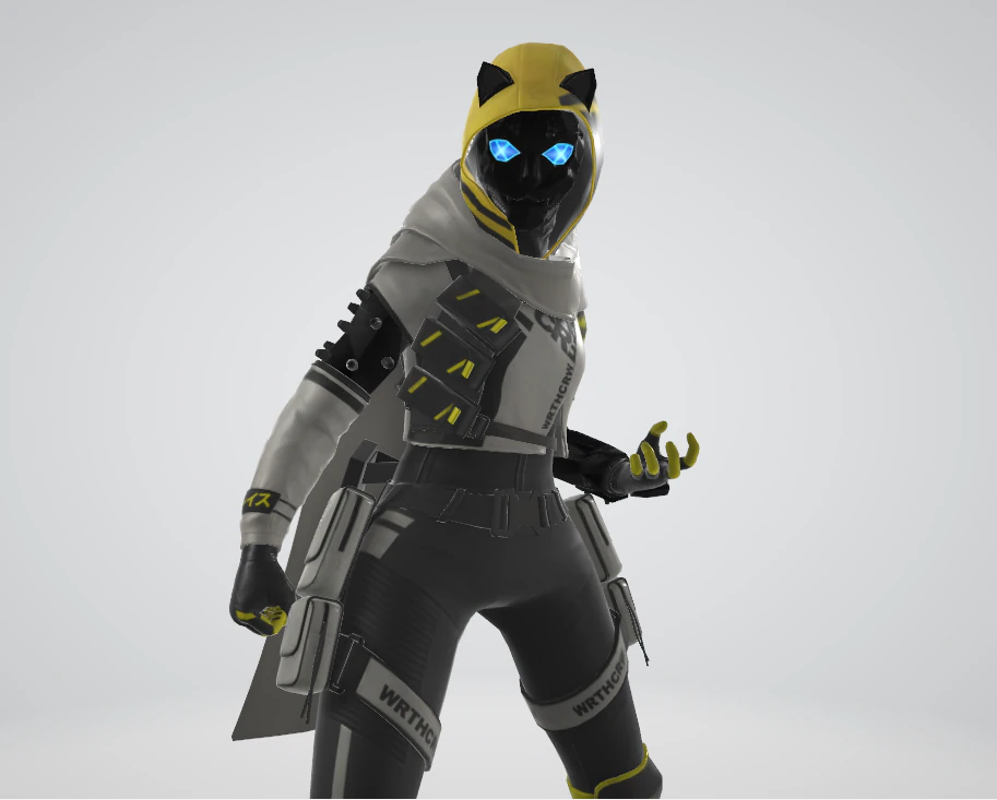 wraith heist apex legends 3D Model .c4d .max .obj .3ds .fbx .stl .blend