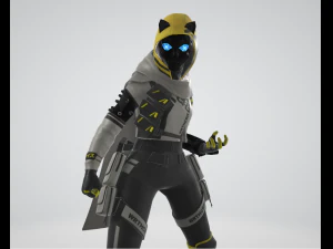 wraith heist apex legends 3D Model