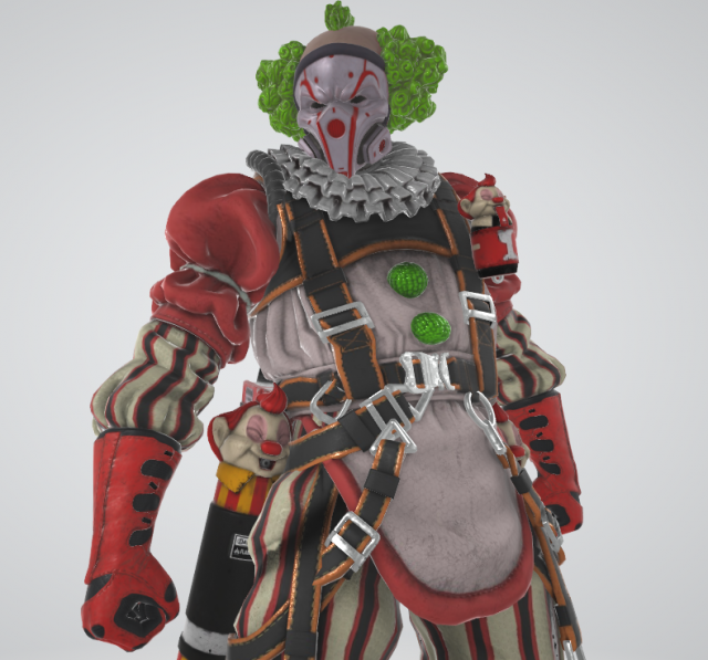 caustic halloween apex legends 3D Model .c4d .max .obj .3ds .fbx .stl .blend 