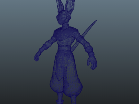Beerus Dragon Ball for Blender Only 3D-Modell