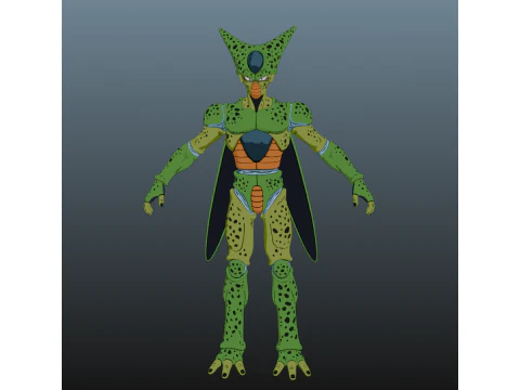 केवल ब्लेंडर के लिए सेल ड्रैगन बॉल 3D मॉडल