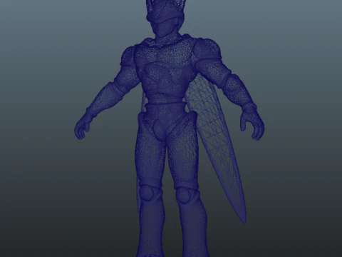 Cell Dragon Ball Perfeito apenas para Blender Modelo 3D