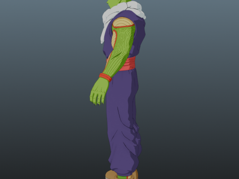 Piccolo Dragon Ball for Blender Only Modelo 3D