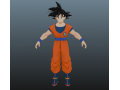Goku Dragon Ball for Blender Only 3D Model