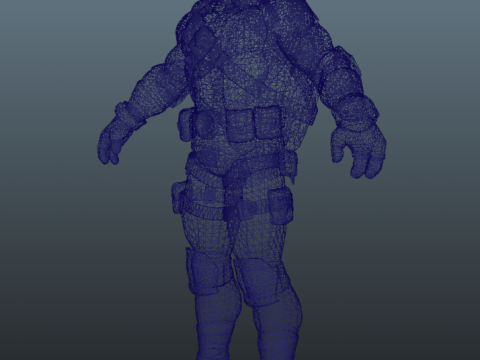 Ninja Turtle Leonardo for Blender Only Modelo 3D