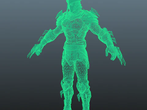 Ninja Turtle Shredder for Blender Only 3D Model