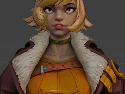 Squirrel Girl - Blender Only 3D Model