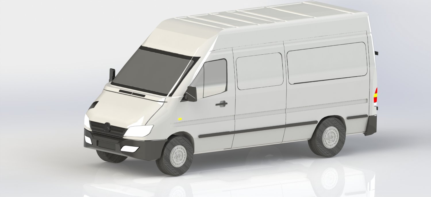 Mercedes Sprinter 3d model