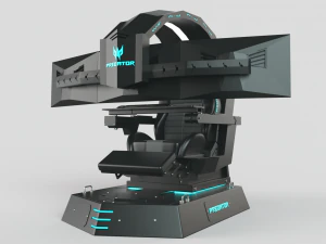 Simülatör Koltuğu 3D Model