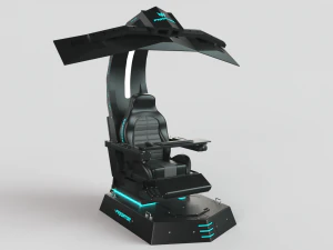 Simulator Chair 3D Model