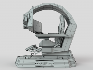 Simulator Chair 3D Модель