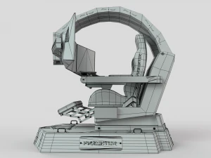 Simulator Chair 3D Model