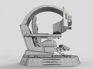 Simulator Chair 3D Model