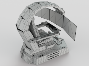Simulator Chair 3D Модель