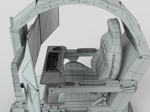 Simulator Chair 3D Модель