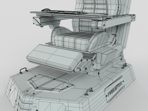 Simulator Chair 3D Модель