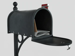 American Mailbox 3D Model