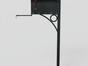 American Mailbox Modèle 3D