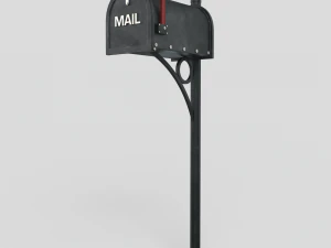 American Mailbox 3D Model