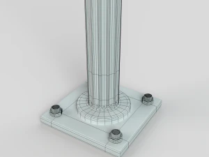 American Mailbox 3D Model