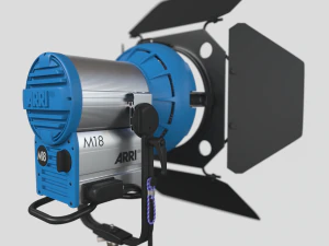 ARRI M18 डेलाइट लैंपहेड 3D मॉडल