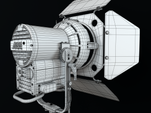 ARRI M18 daylight lamphead 3D Model