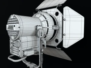 ARRI M18 daylight lamphead 3D Model