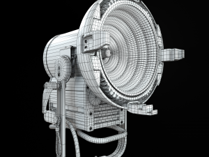 ARRI M18 daylight lamphead 3D Model