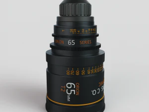Camera Lenses 3D Model